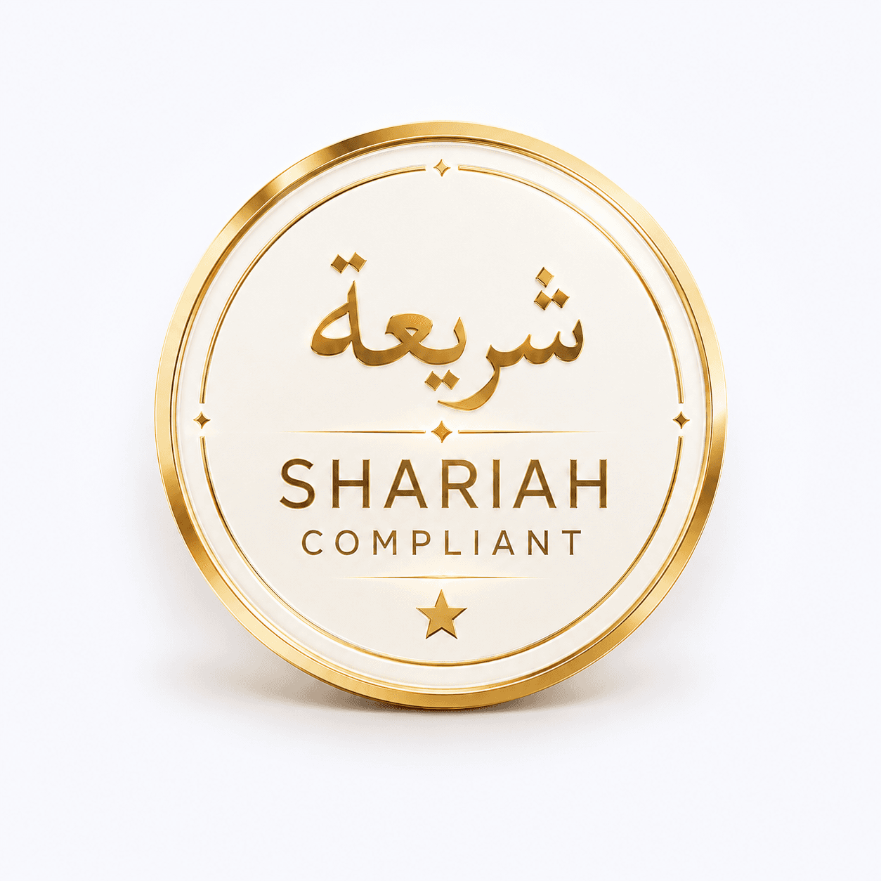 Shariah-compliant gold coin certification