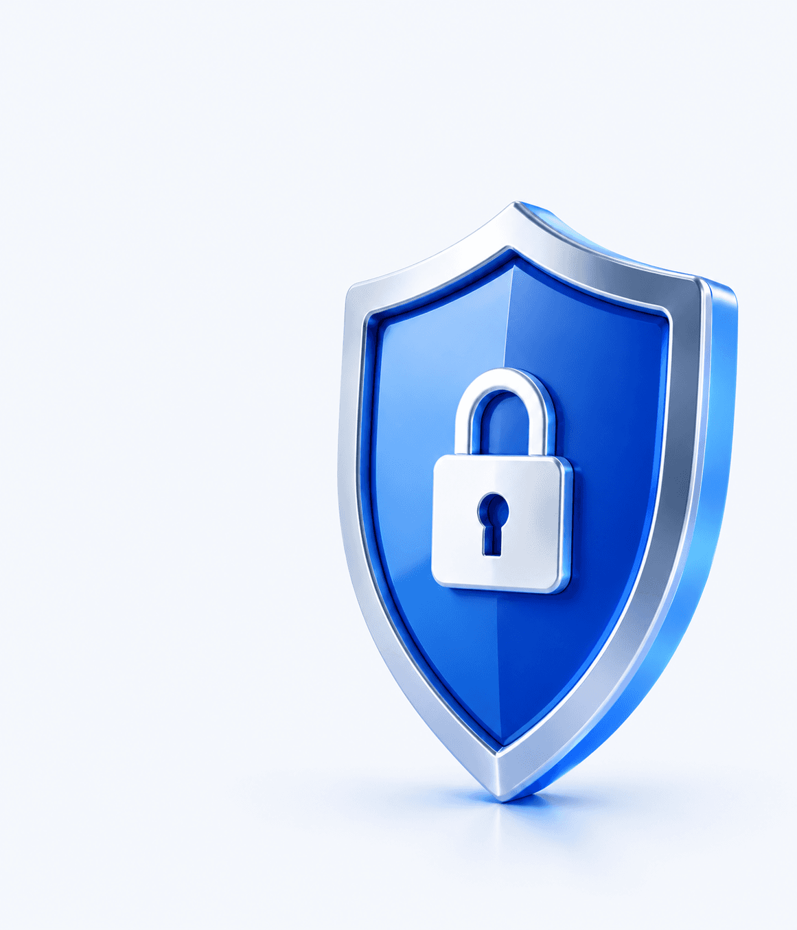 Secure shield with lock