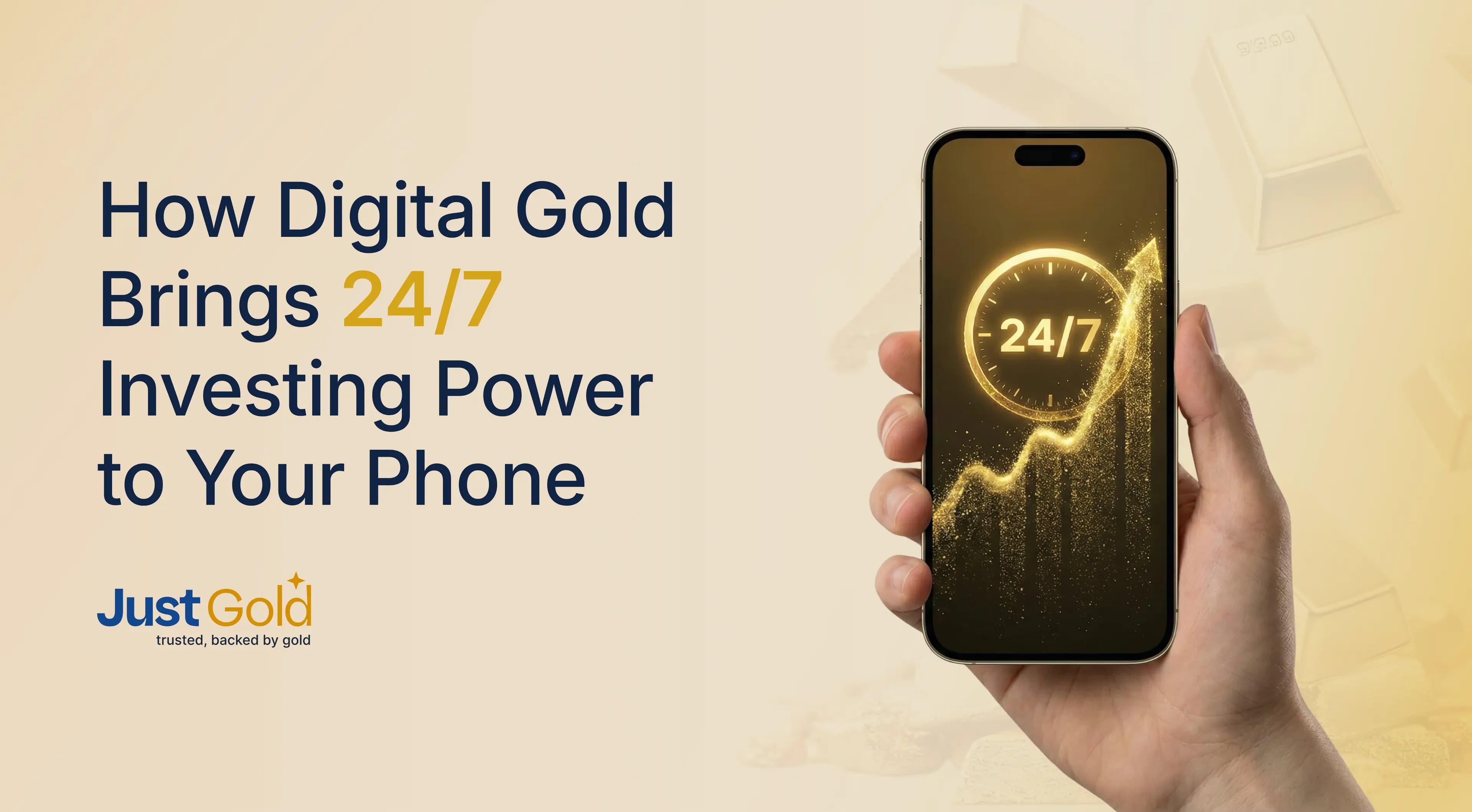 How Digital Gold Brings 24/7 Investing Power to Your Phone