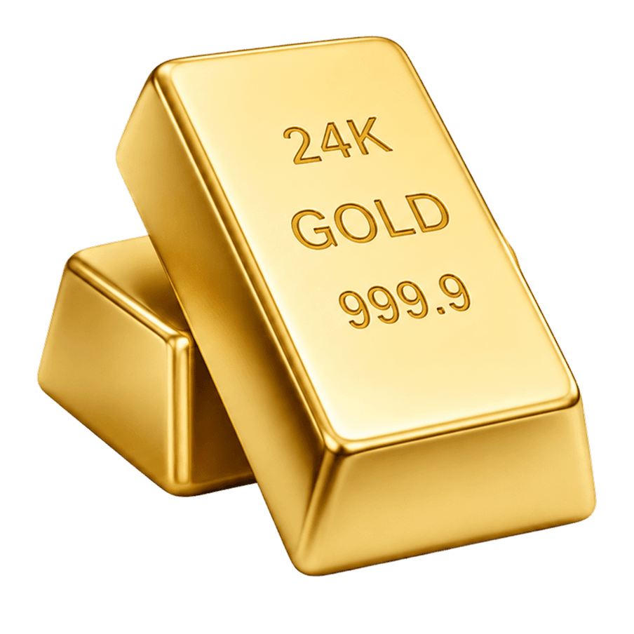 24K gold bars
